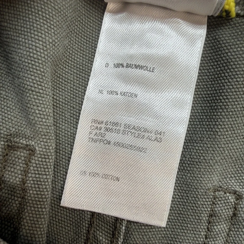 The North Face Cargo Pants Mens 34‎ Green Hiking Tactical Utility A5